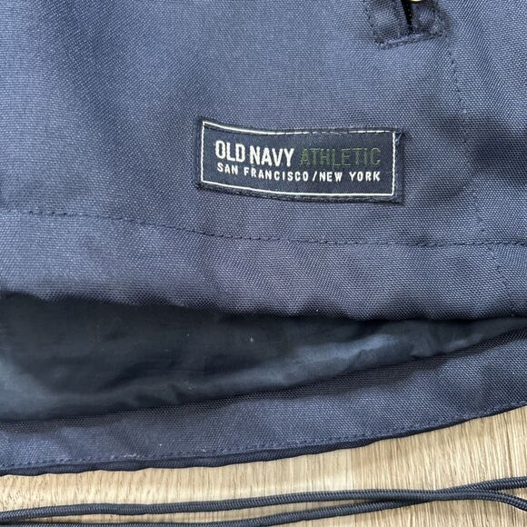 Old Navy Anorak Rain Jacket Mens 2XL Blue Pullover 1/4 Zip Windbreaker VTG Y2K - Picture 5 of 11